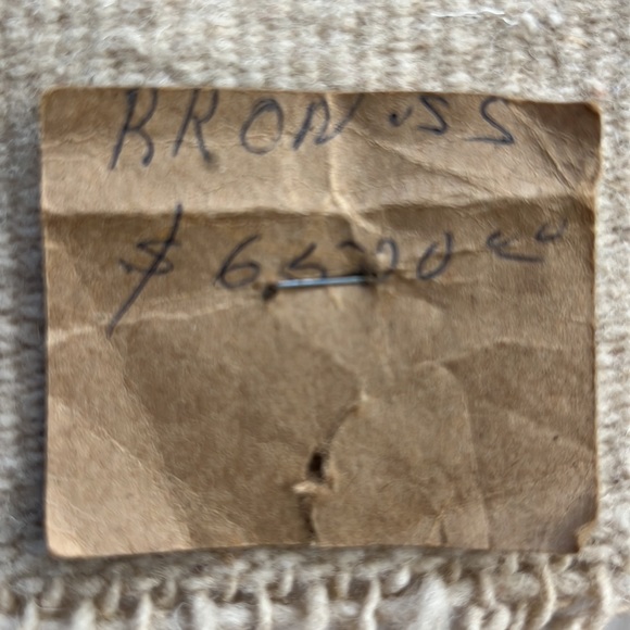 Pair of VINTAGE Mexican Wool Rugs. - Picture 7 of 8